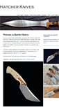 Mobile Screenshot of hatcherknives.com